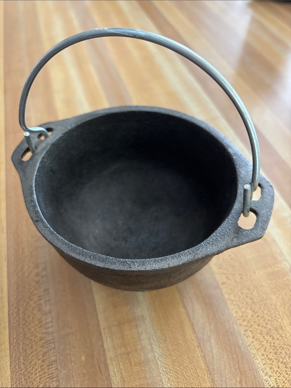 Cast Iron Mini Cauldron Pot
